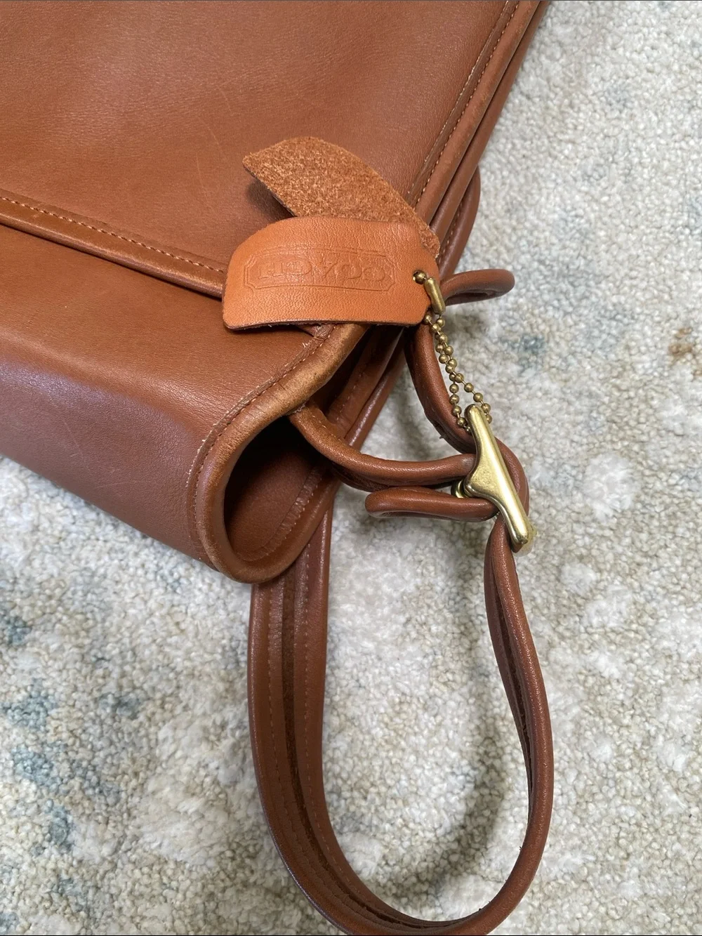 Vintage 1990s Coach Metropolitan Messenger Briefcase